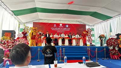 Lãnh đạo Trung tâm UNESCO Nghiên cứu và Kết nối Di sản Việt Nam thăm Teashan Bắc Ninh nhân dịp ra mắt